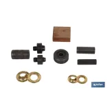 Comprar KIT COMPLETO OJETES Y OLLAOS EN 10  Cofan | almacendeferreteriacor.es