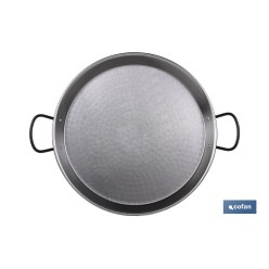 PAELLERA ACERO PULIDA Ø60cm