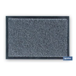 FELPUDO INTERIOR POLIPROPILENO 40X60CM GRIS