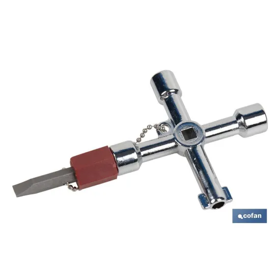 Comprar LLAVE DE CABINA 7 PERFILES (PACK: 1 Cofan | almacendeferreteriacor.es