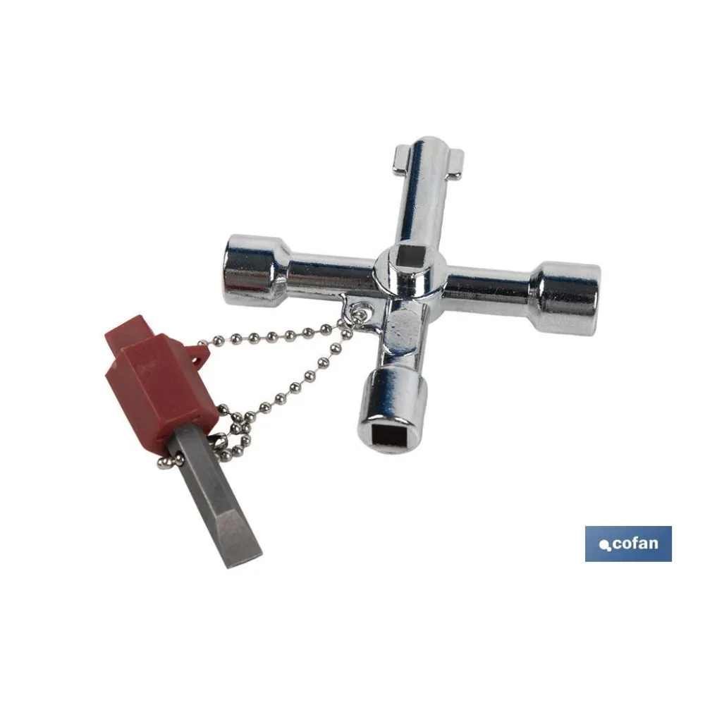 Comprar LLAVE DE CABINA 7 PERFILES (PACK: 1 Cofan | almacendeferreteriacor.es