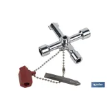 Comprar LLAVE DE CABINA 7 PERFILES (PACK: 1 Cofan | almacendeferreteriacor.es