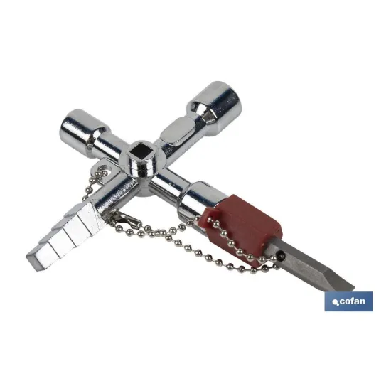 Comprar LLAVE DE CABINA 10 PERFILES (PACK:  Cofan | almacendeferreteriacor.es
