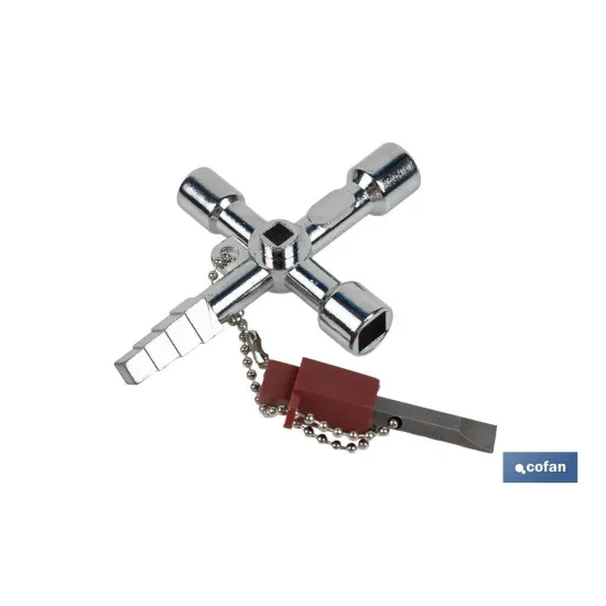 Comprar LLAVE DE CABINA 10 PERFILES (PACK:  Cofan | almacendeferreteriacor.es
