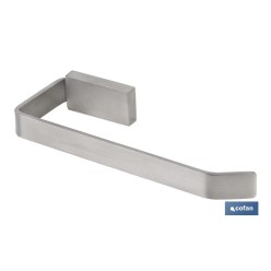 PORTARROLLO/TOALLERO GAMA MADEIRA INOX 304 SATIN