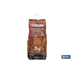 BOLSA BRIQUETAS CARBON VEGETAL 3 KGS