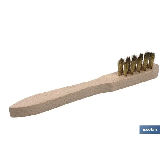 Comprar CEPILLO PARA BUJIAS ACERO LATONADO  Cofan | almacendeferreteriacor.es