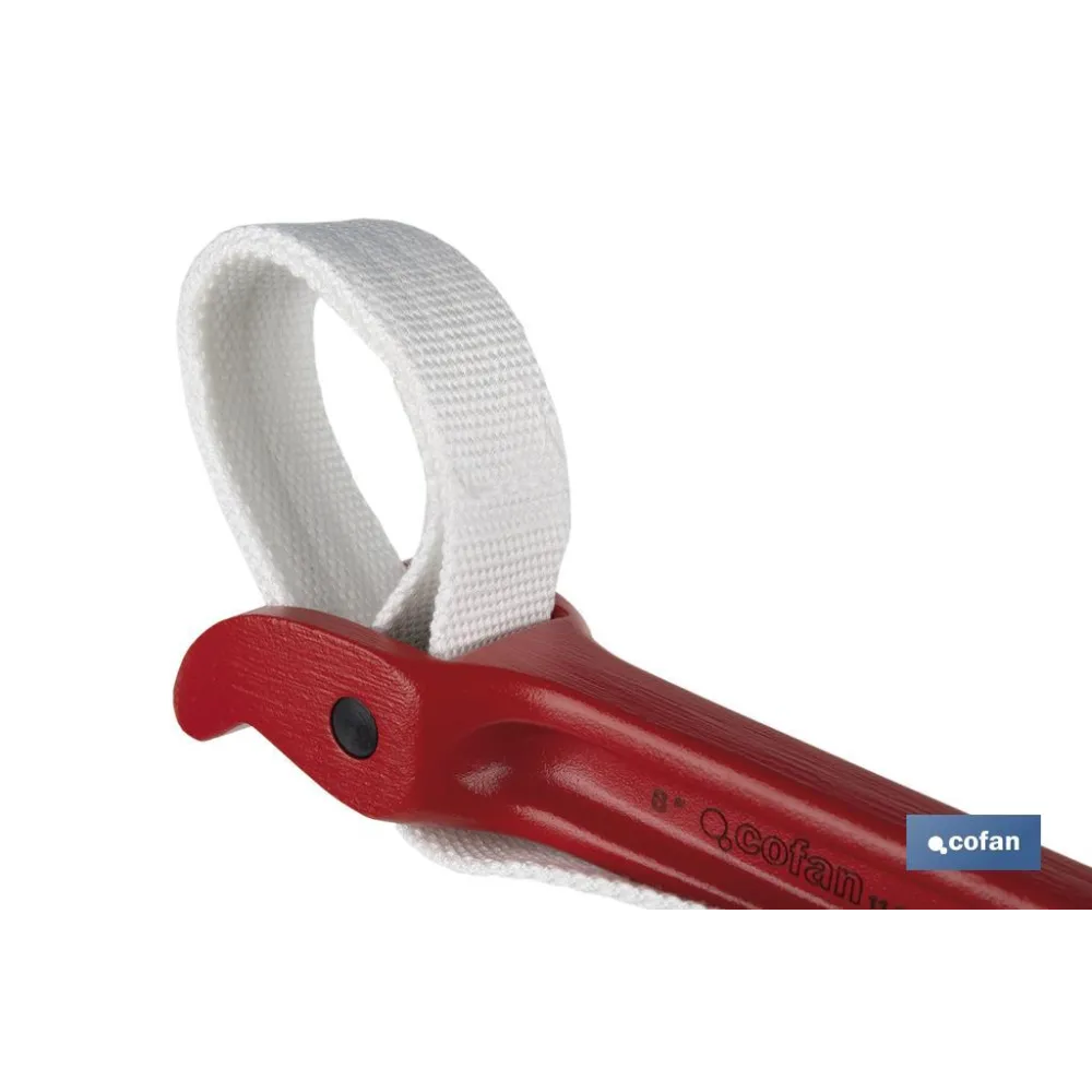 Comprar LLAVE DE CORREA 8 L-1000 (PACK: 1 U Cofan | almacendeferreteriacor.es