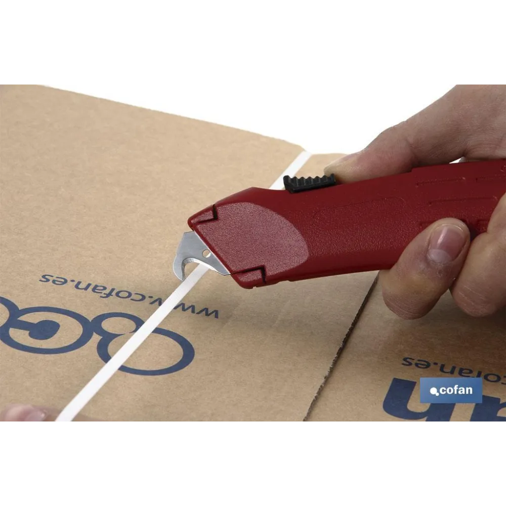 Comprar PACK 5 CUCHILLAS TIPO GANCHO CUTTER Cofan | almacendeferreteriacor.es