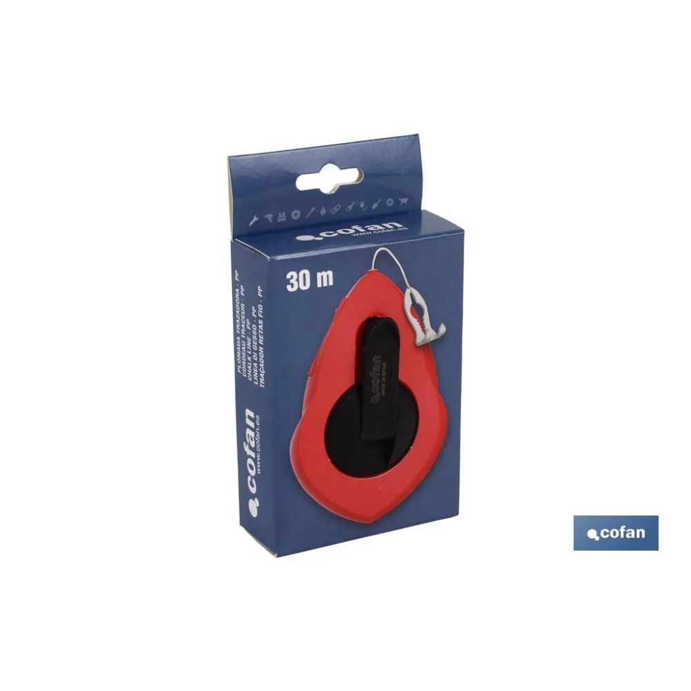 Comprar PLOMADA TRAZADORA POLIPROPILENO 30  Cofan | almacendeferreteriacor.es