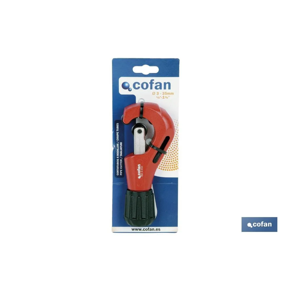 Comprar CORTATUBOS 4 RODILLOS C/REBABADOR 3 Cofan | almacendeferreteriacor.es