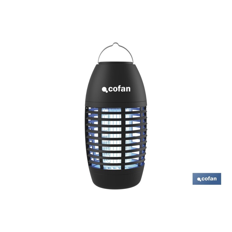 LAMPARA LED ANTIINSECTOS USB RECARGABLE