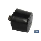 Comprar CABEZAL MARTILLO DE NYLON BLANCO Ø2 Cofan | almacendeferreteriacor.es