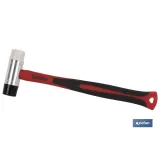 Comprar MARTILLO NYLON/PU Ø35 MM CON MANGO  Cofan | almacendeferreteriacor.es