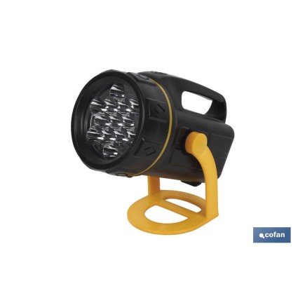 LINTERNA LED CAMPING EN ABS Y GOMA