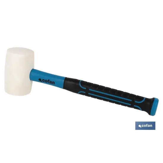 Comprar MACETA DE GOMA 680 G BLANCA (PACK:  Cofan | almacendeferreteriacor.es
