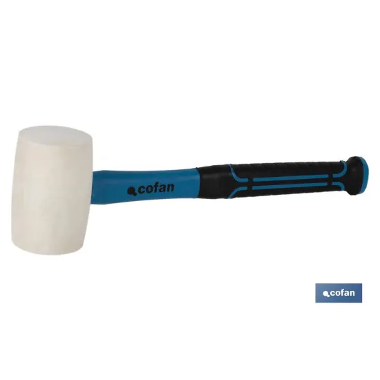 Comprar MACETA DE GOMA 900 G BLANCA (PACK:  Cofan | almacendeferreteriacor.es
