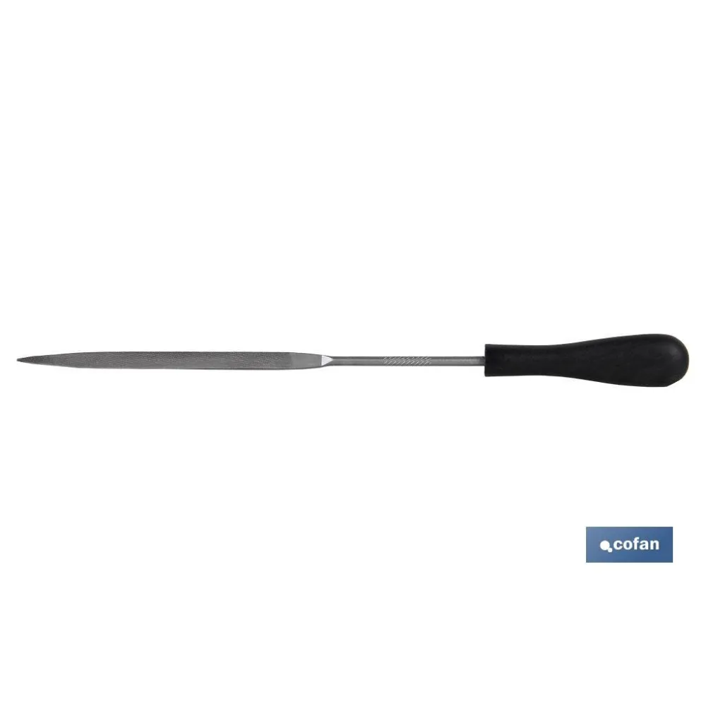 Comprar LIMA AGUJA PLANA DE PUNTA 6 (PACK:  Cofan | almacendeferreteriacor.es