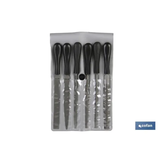 Comprar JUEGO DE LIMAS PARA LLAVES 6 UDS. 1 Cofan | almacendeferreteriacor.es