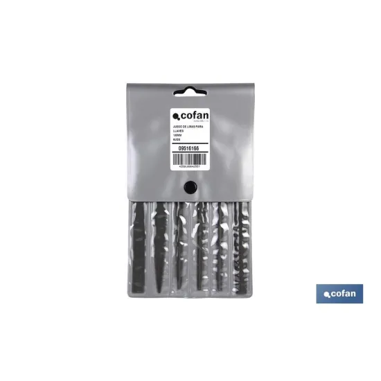 Comprar JUEGO DE LIMAS PARA LLAVES 6 UDS. 1 Cofan | almacendeferreteriacor.es