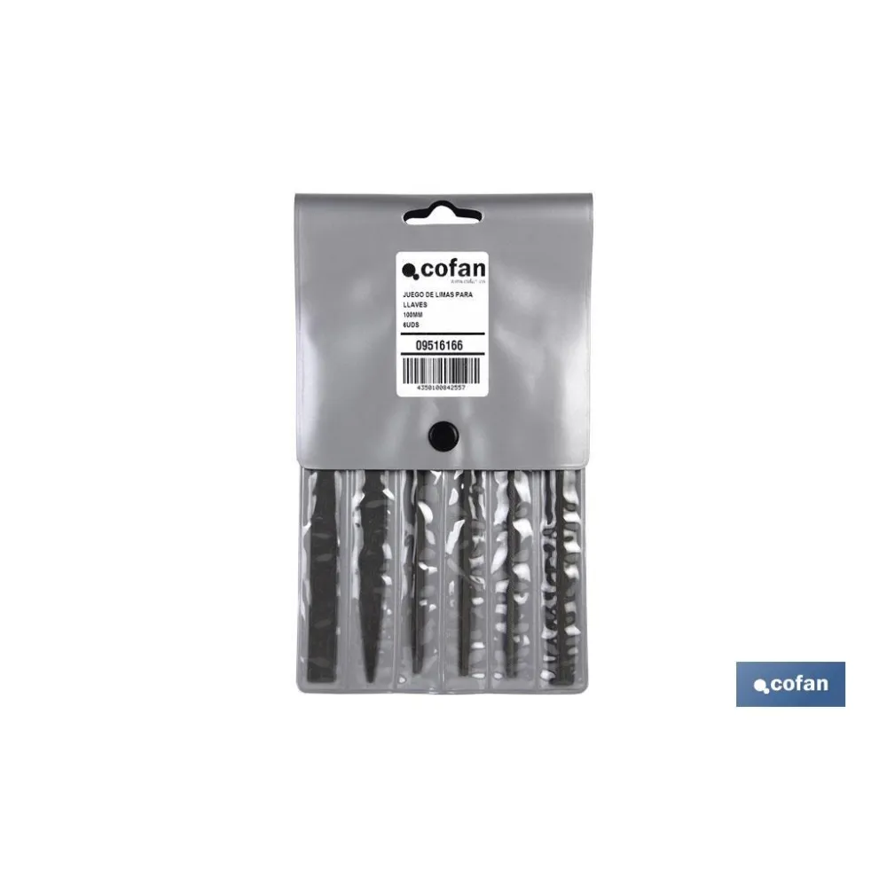 Comprar JUEGO DE LIMAS PARA LLAVES 6 UDS. 1 Cofan | almacendeferreteriacor.es