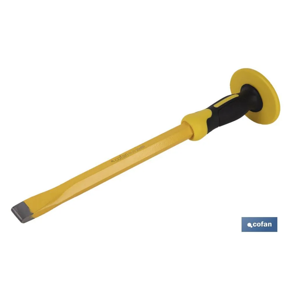 Comprar CINCEL HEXAGONAL 27X20X400 C/MANGO  Cofan | almacendeferreteriacor.es