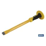 Comprar CINCEL HEXAGONAL 27X20X400 C/MANGO  Cofan | almacendeferreteriacor.es