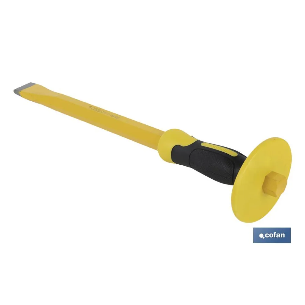 Comprar CINCEL HEXAGONAL 27X20X400 C/MANGO  Cofan | almacendeferreteriacor.es