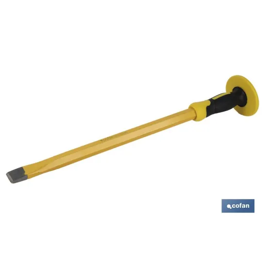 Comprar CINCEL HEXAGONAL 28X20X500 C/MANGO  Cofan | almacendeferreteriacor.es