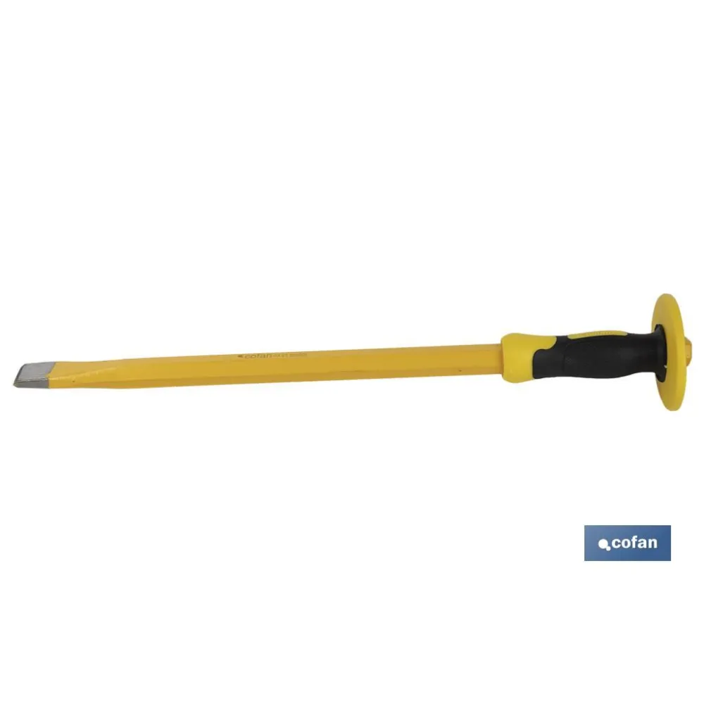 Comprar CINCEL HEXAGONAL 28X20X500 C/MANGO  Cofan | almacendeferreteriacor.es