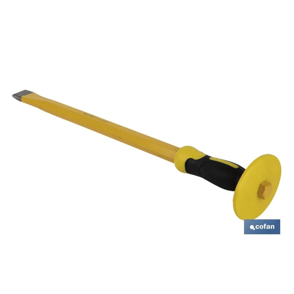 Comprar CINCEL HEXAGONAL 28X20X500 C/MANGO  Cofan | almacendeferreteriacor.es