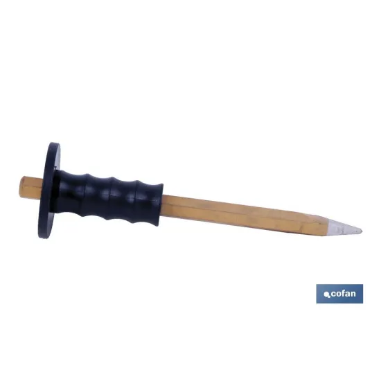 Comprar PUNTERO HEXAGONAL C/MANGO 18X400 (P Cofan | almacendeferreteriacor.es
