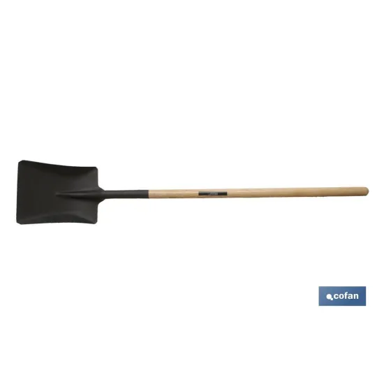 Comprar PALA CUADRADA SIN PUÑO 325X250X1400 Cofan | almacendeferreteriacor.es