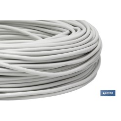 ROLLO 100M MANGUERA BLANCO H05VV-F (2X1MM)