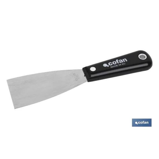 Comprar ESPATULA INOX CON MANGO ABS 40MM (P Cofan | almacendeferreteriacor.es
