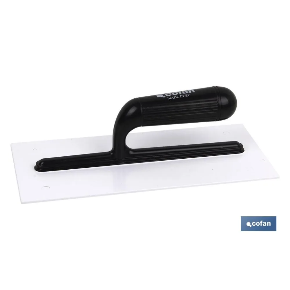 Comprar LLANA PVC BLANCO EFECTO CHIRRIANTE  Cofan | almacendeferreteriacor.es
