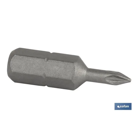 Comprar PUNTA DESTORNILL. PZ-0, 25MM. (PACK Cofan | almacendeferreteriacor.es