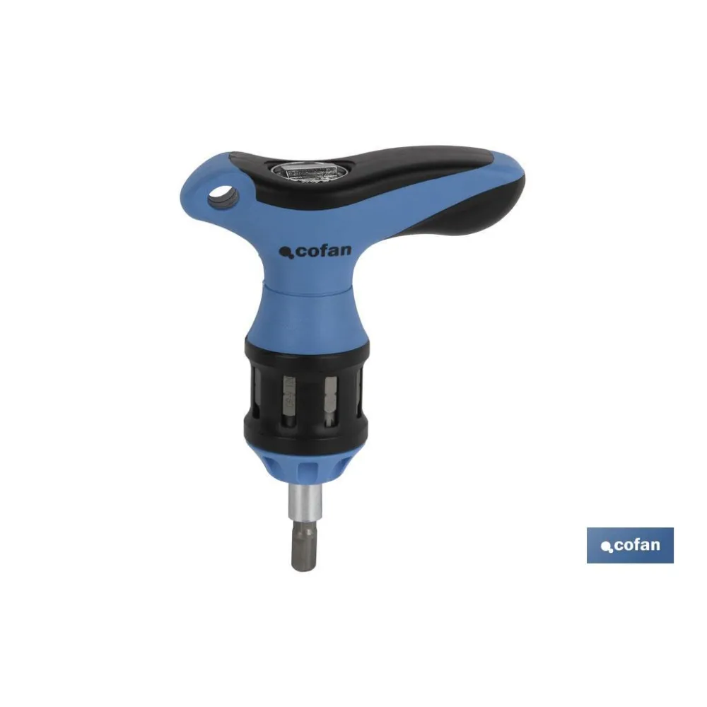 Comprar SET DESTORNILLADOR EN T C/ CARRACA  Cofan | almacendeferreteriacor.es