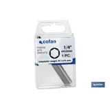Comprar ADAPTADOR PUNTAS DESTORN. 1/4x11x75 Cofan | almacendeferreteriacor.es