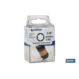 Comprar ADAPTADOR PUNTAS DESTORN.AUTO 1/4x7 Cofan | almacendeferreteriacor.es