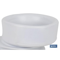 MANGUITO DE CONEXIÓN EXCÉNTRICO PARA INODORO Ø110 MM