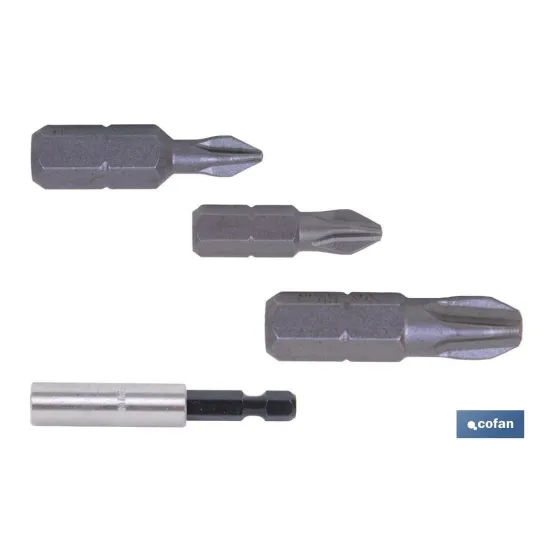 Comprar SURTIDO PUNTAS 1/4 PH-1-2-3X25+ADAP Cofan | almacendeferreteriacor.es