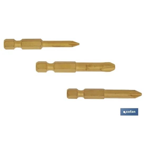 Comprar SURTIDO PUNTAS TIN 1/4 PH-1-2-3 X 5 Cofan | almacendeferreteriacor.es