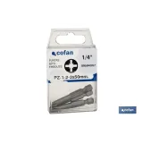 Comprar SURTIDO PUNTAS 1/4 PZ-1-2-3 X 50 (P Cofan | almacendeferreteriacor.es