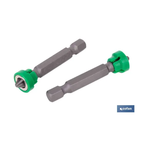 Comprar SET 2 PUNTAS 1/4 C/MAGNETISMO PH-2  Cofan | almacendeferreteriacor.es