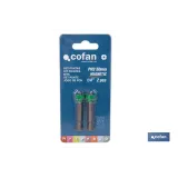 Comprar SET 2 PUNTAS 1/4 C/MAGNETISMO PH-2  Cofan | almacendeferreteriacor.es