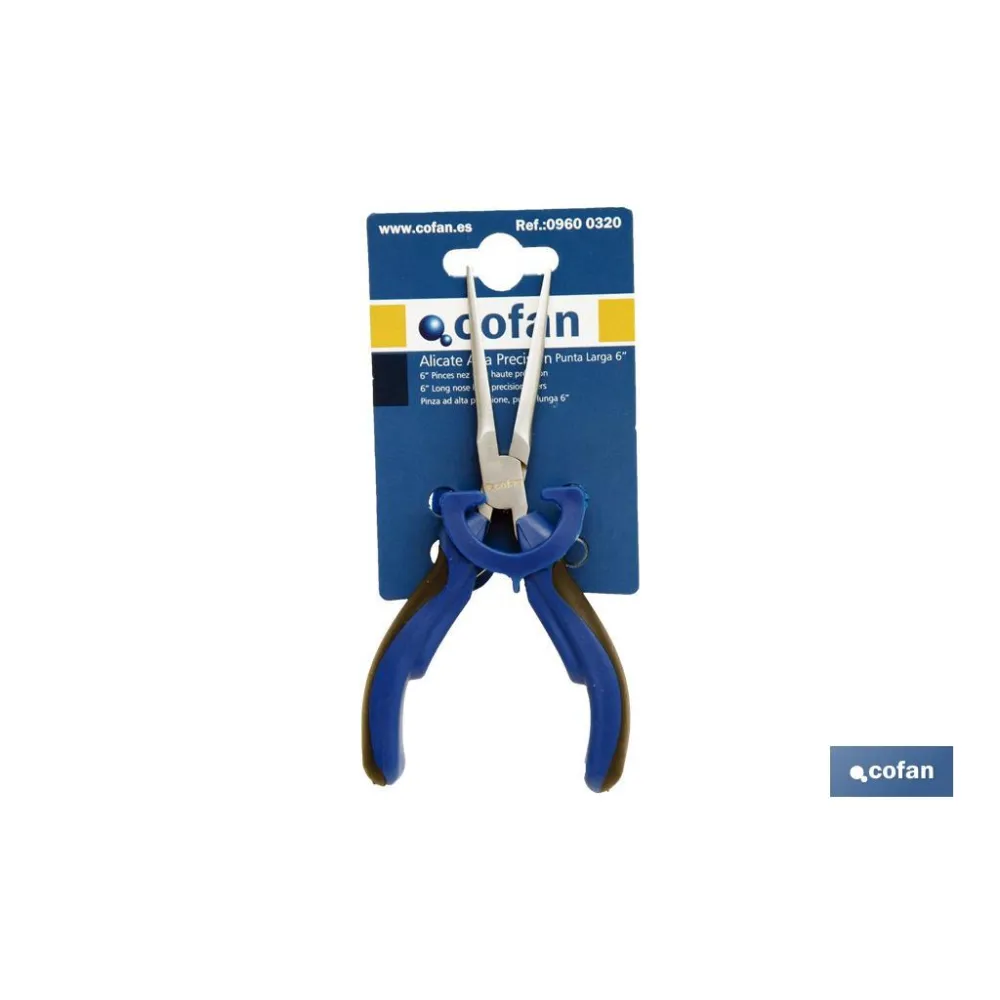 Comprar ALICATE MINI BOCA AGUJA 6 (PACK: 1  Cofan | almacendeferreteriacor.es