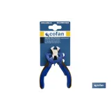 Comprar ALICATE MINI CORTE FRONTAL 4 (PACK: Cofan | almacendeferreteriacor.es
