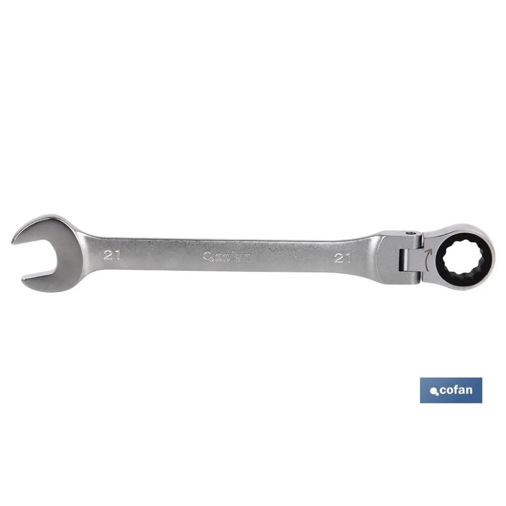 Comprar LLAVE COMBINADA ARTICULADA 180º DE  Cofan | almacendeferreteriacor.es