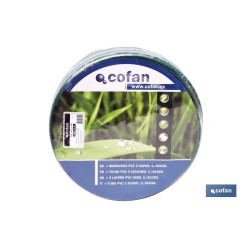 MANGUERA PVC 3 CAPAS C/ACCES. 5/8 20 m
